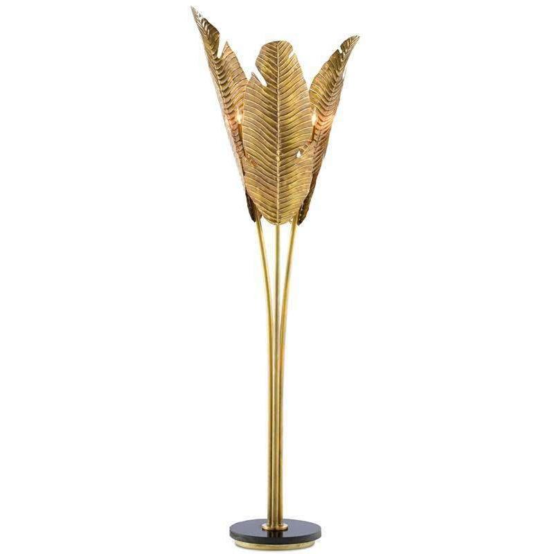 Currey, Tropical Floor Lamp