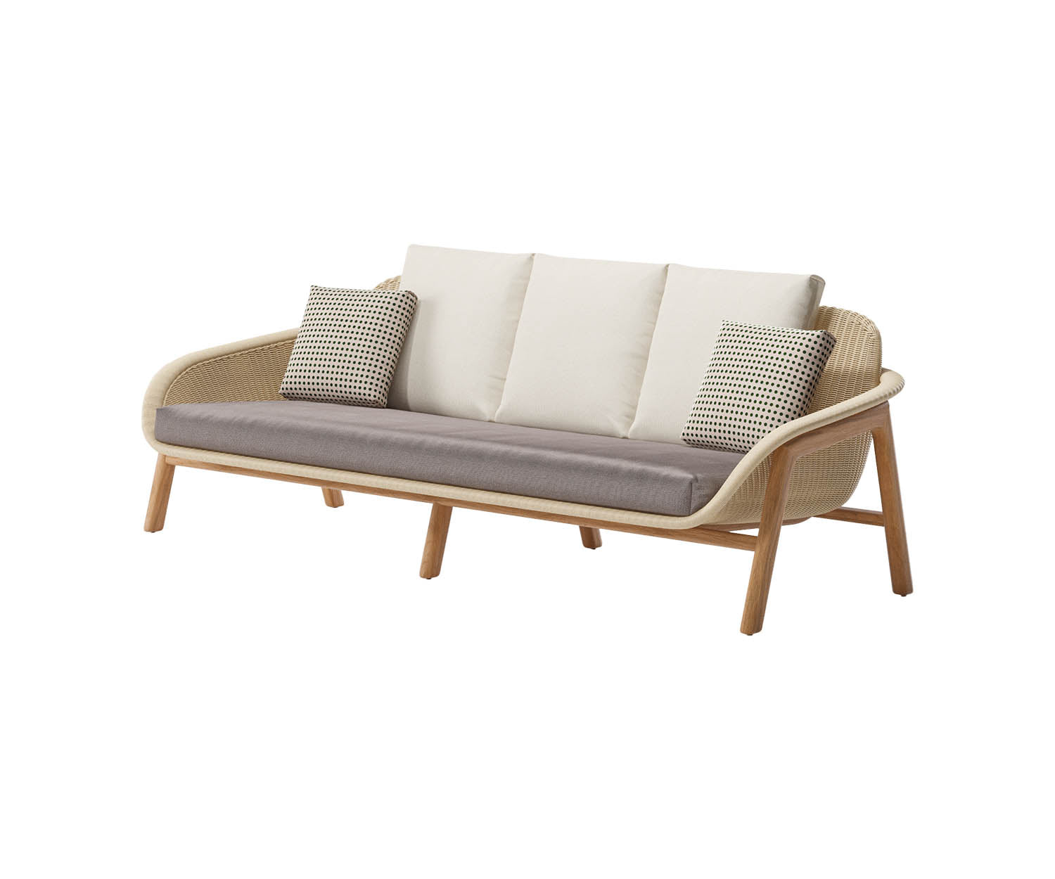 Kettal, Vimini 3-Place Sofa