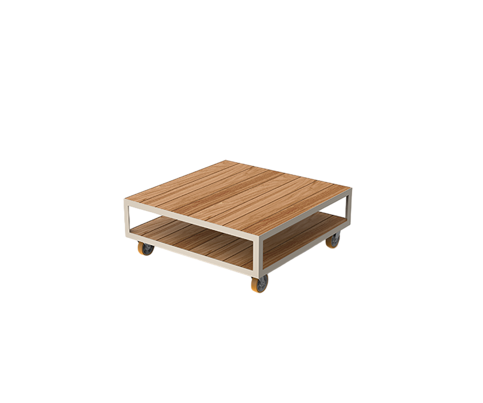 Vondom, Vineyard Coffee Table With Wheels