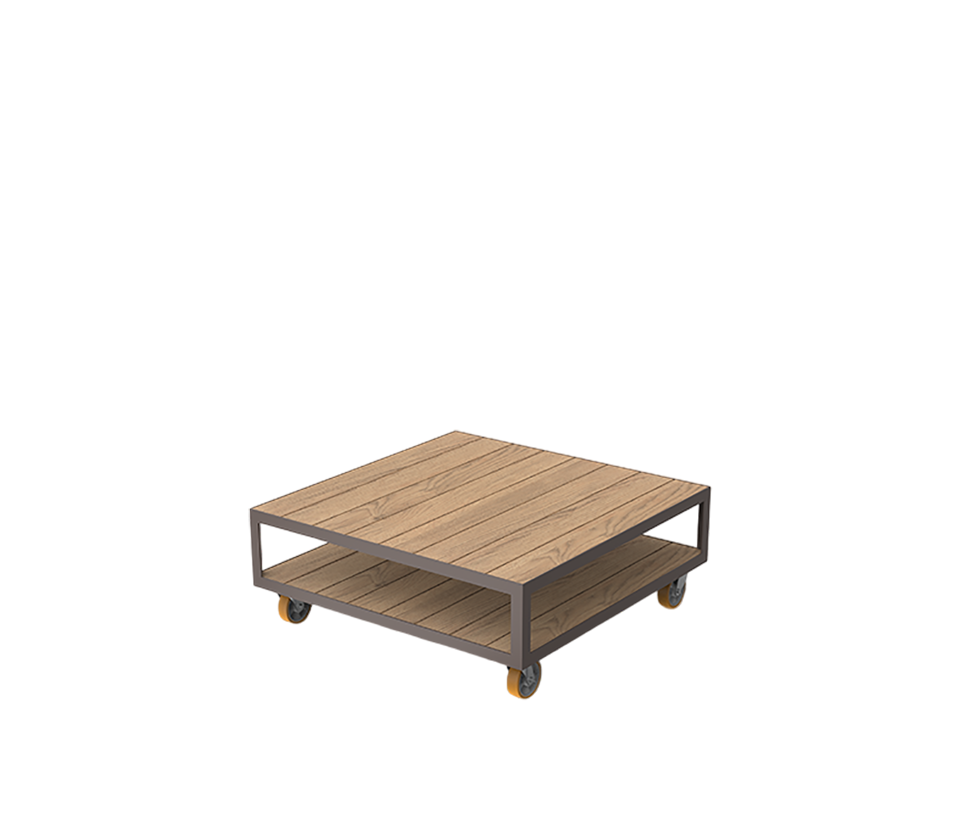 Vondom, Vineyard Coffee Table With Wheels