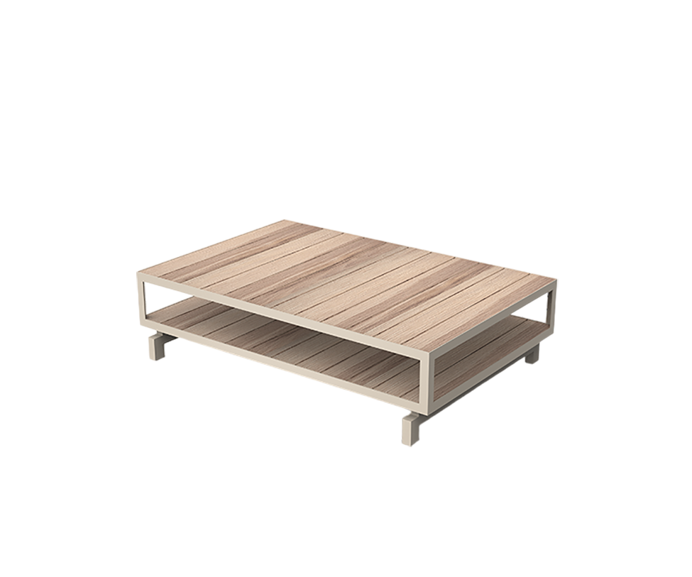 Vondom, Vineyard Rectangular Coffee Table