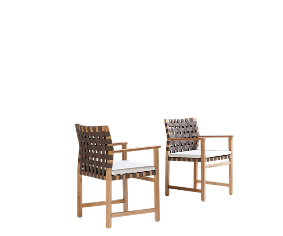 Tribù, Vis A Vis Dining Chair