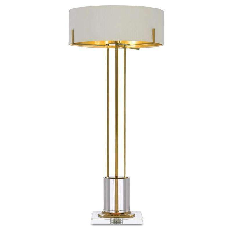 Currey, Winsland Brass Table Lamp