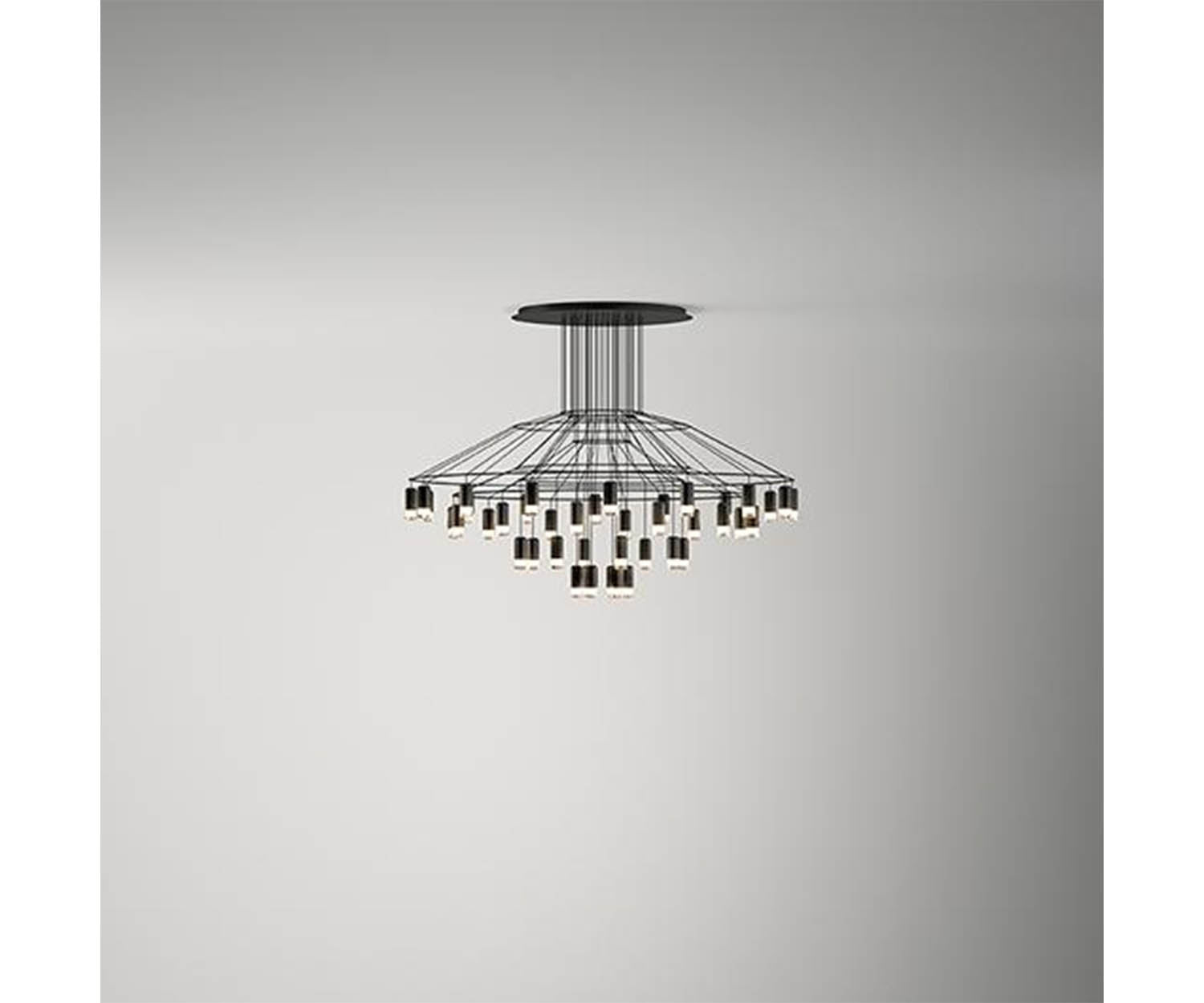 Vibia, Wireflow Chandelier 0376